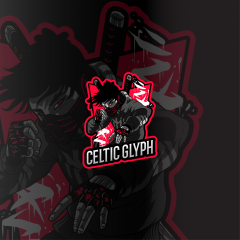 Celtic Glyph mockup